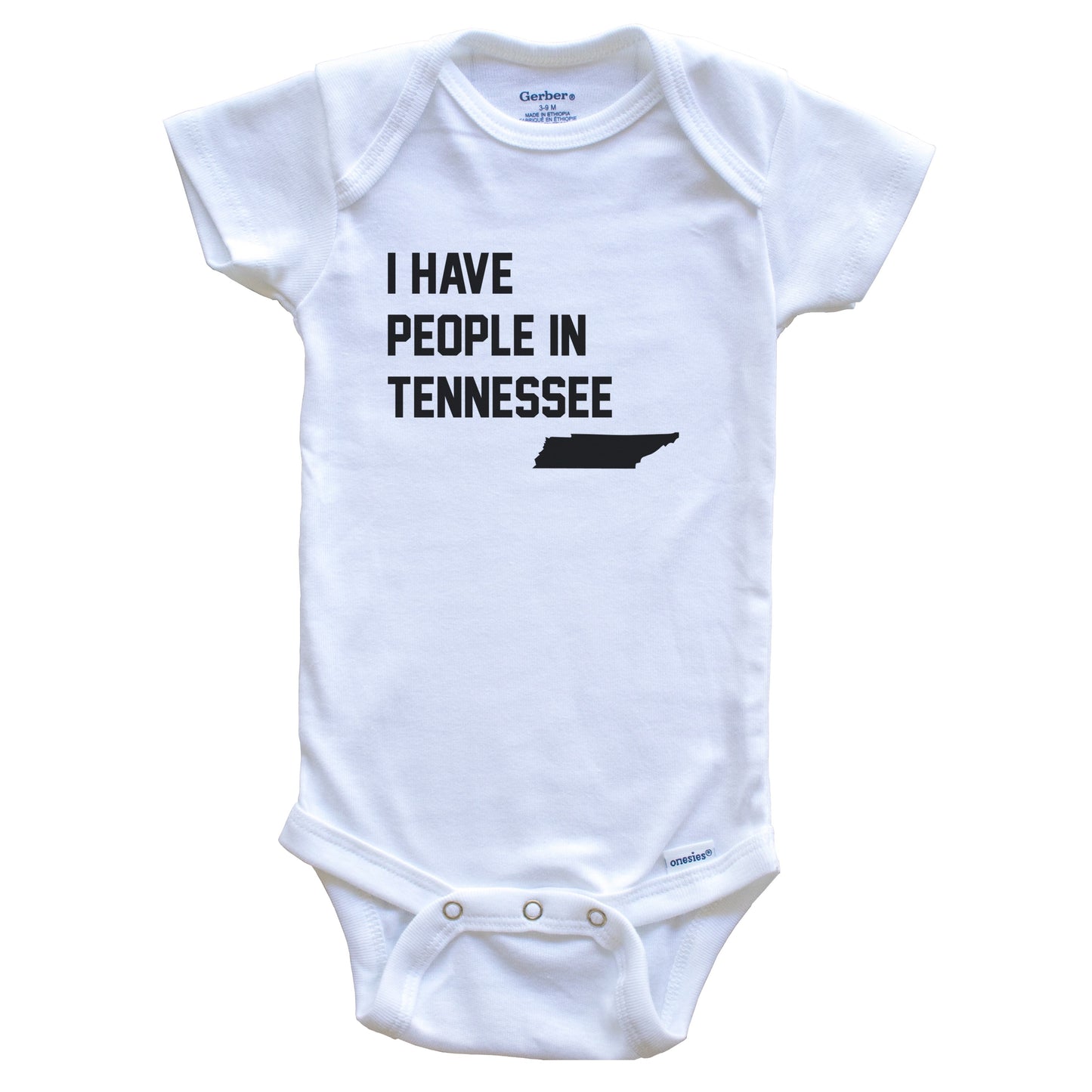 I Have People In Tennessee Baby Bodysuit