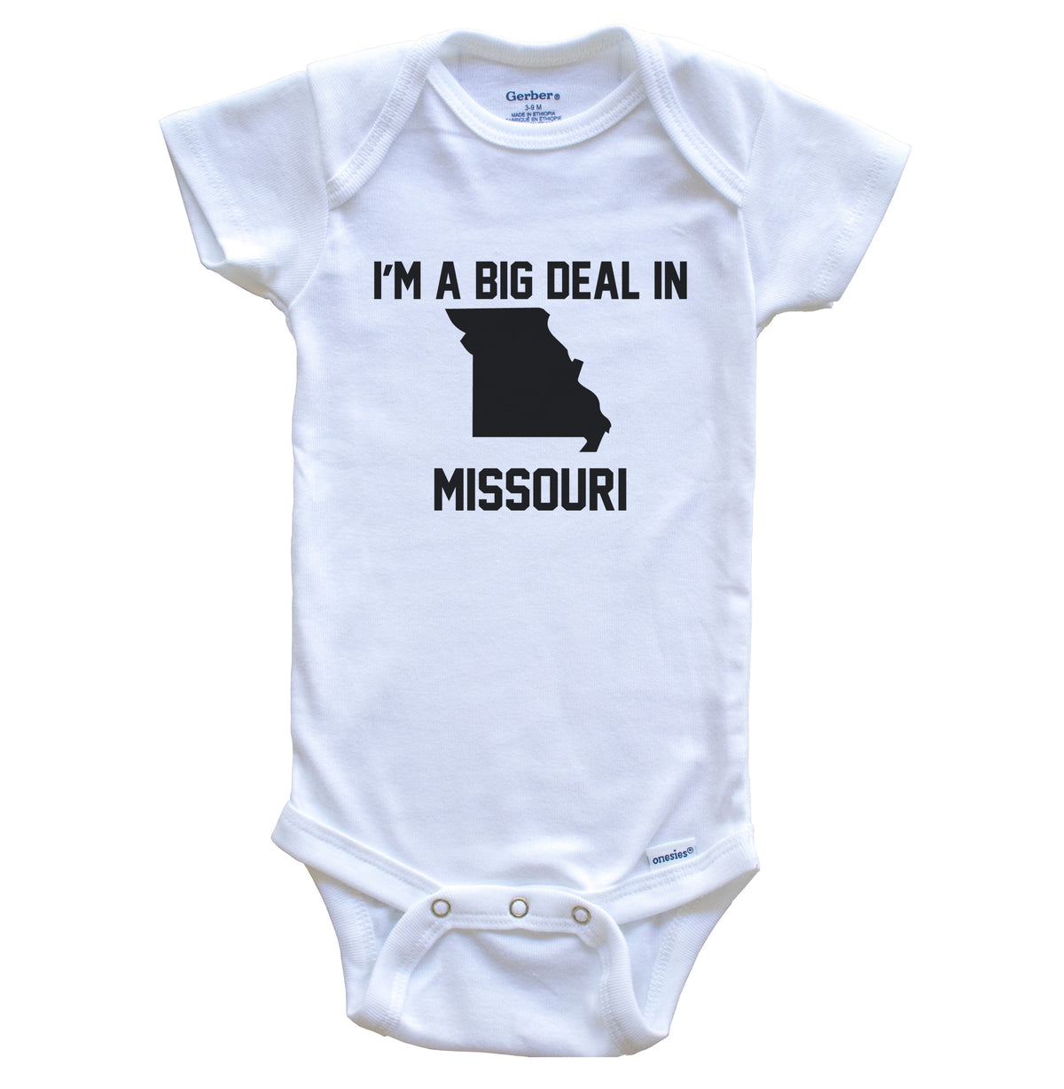 I'm A Big Deal In Missouri Baby Bodysuit