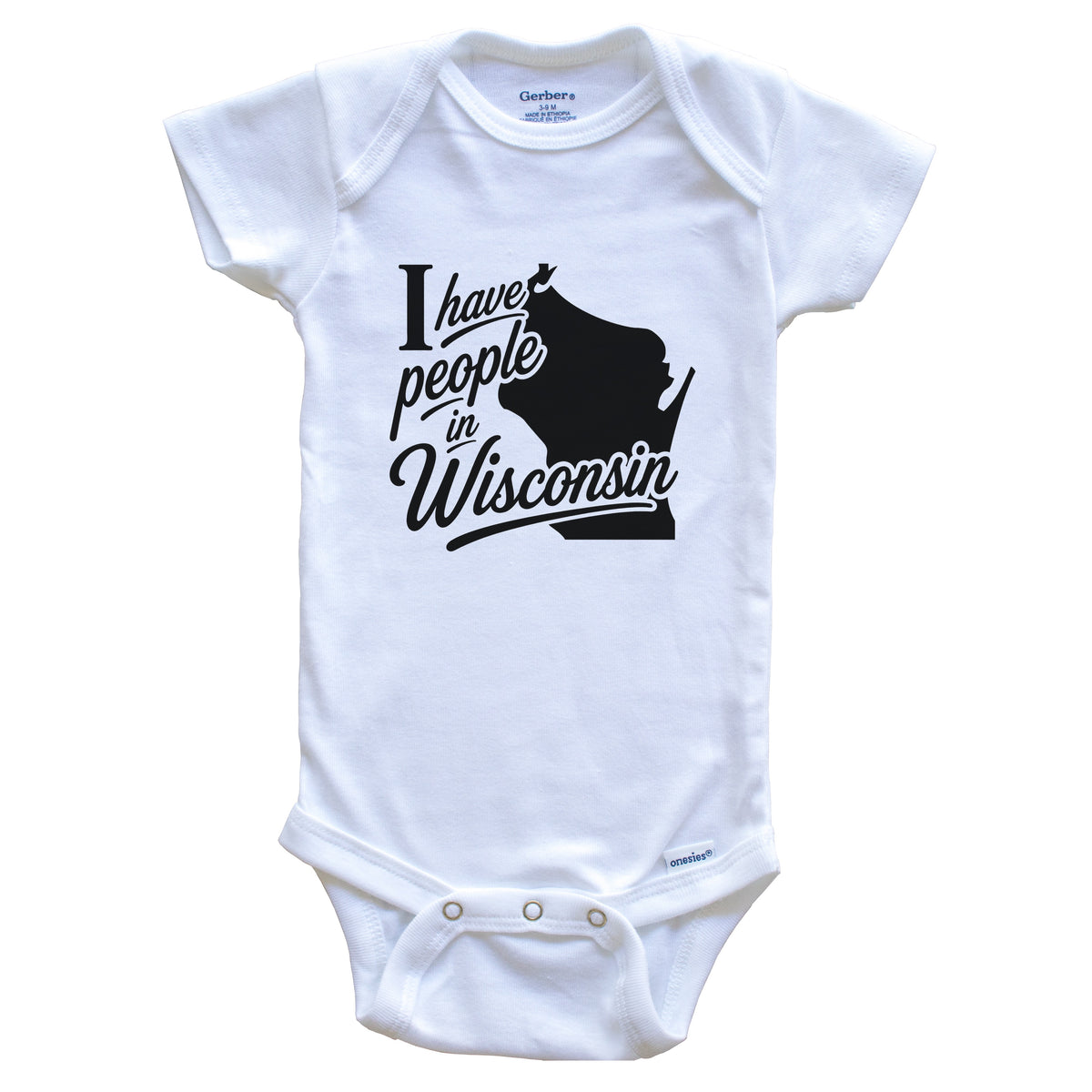 I Have People In Wisconsin Saying Baby Bodysuit