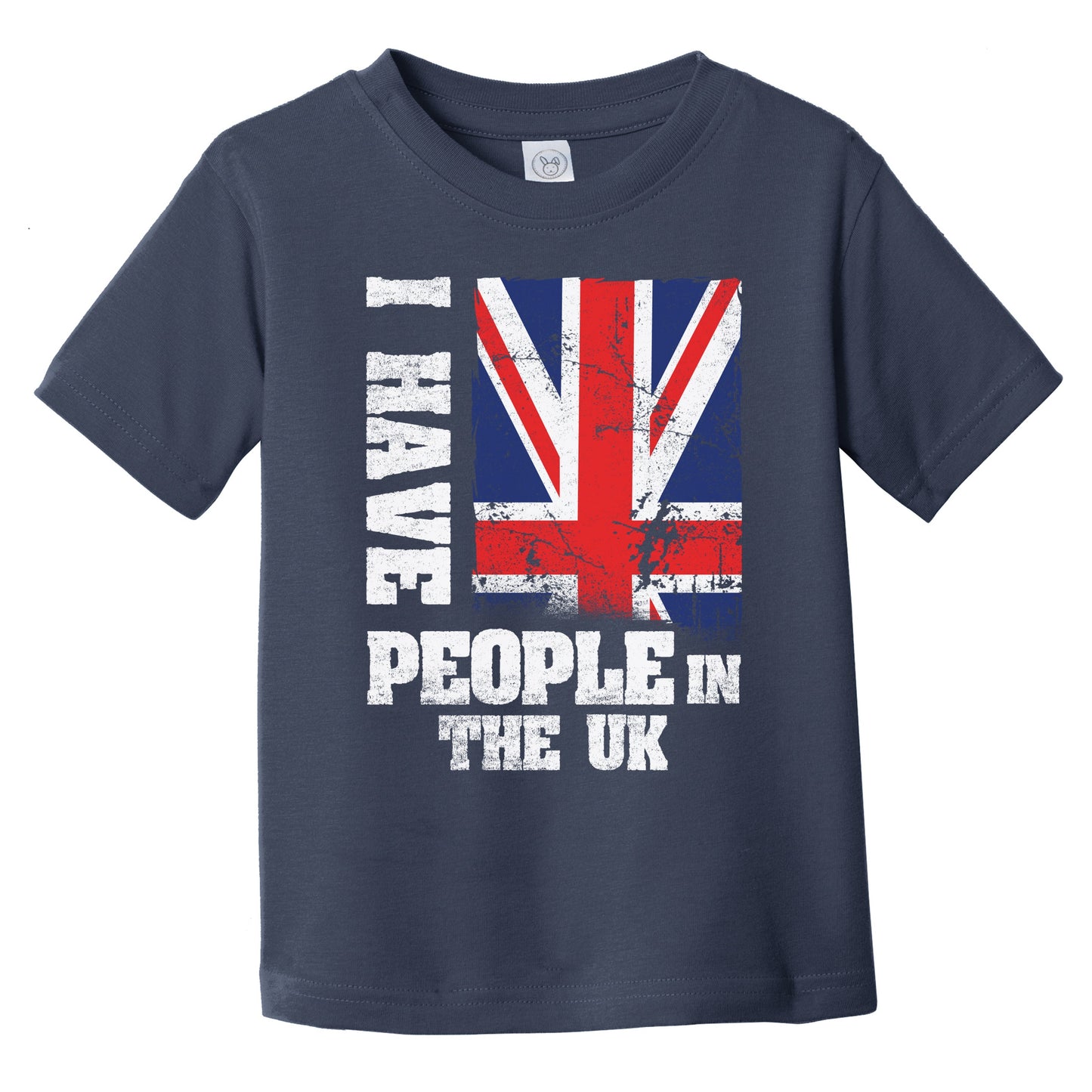 I Have People In the UK British Flag Infant Toddler T-Shirt