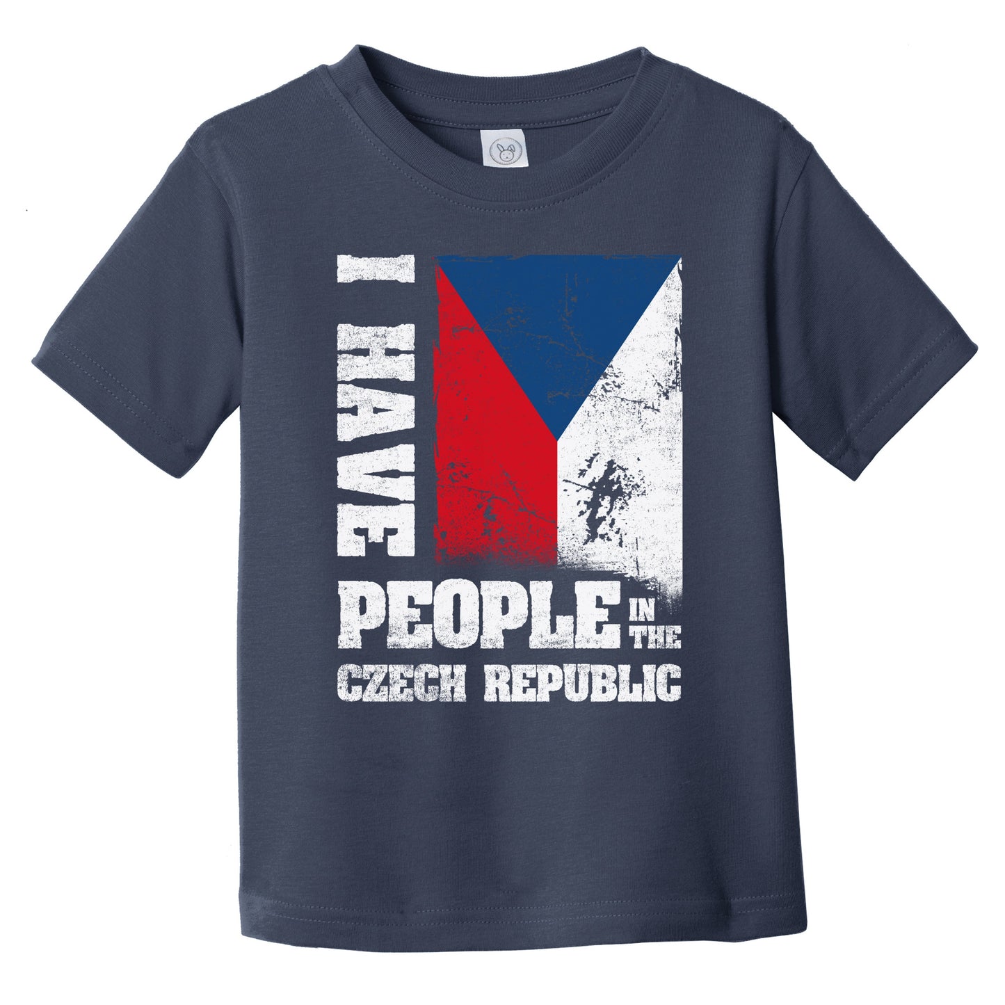 I Have People In the Czech Republic Czech Flag Infant Toddler T-Shirt