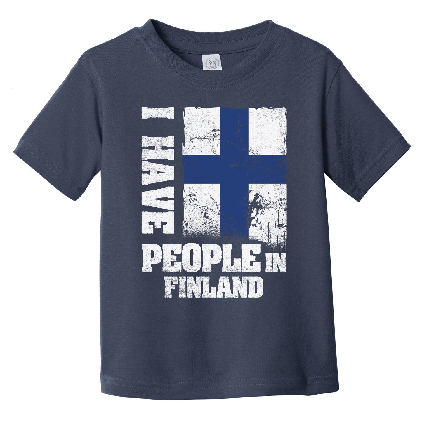 I Have People In Finland Finnish Flag Infant Toddler T-Shirt
