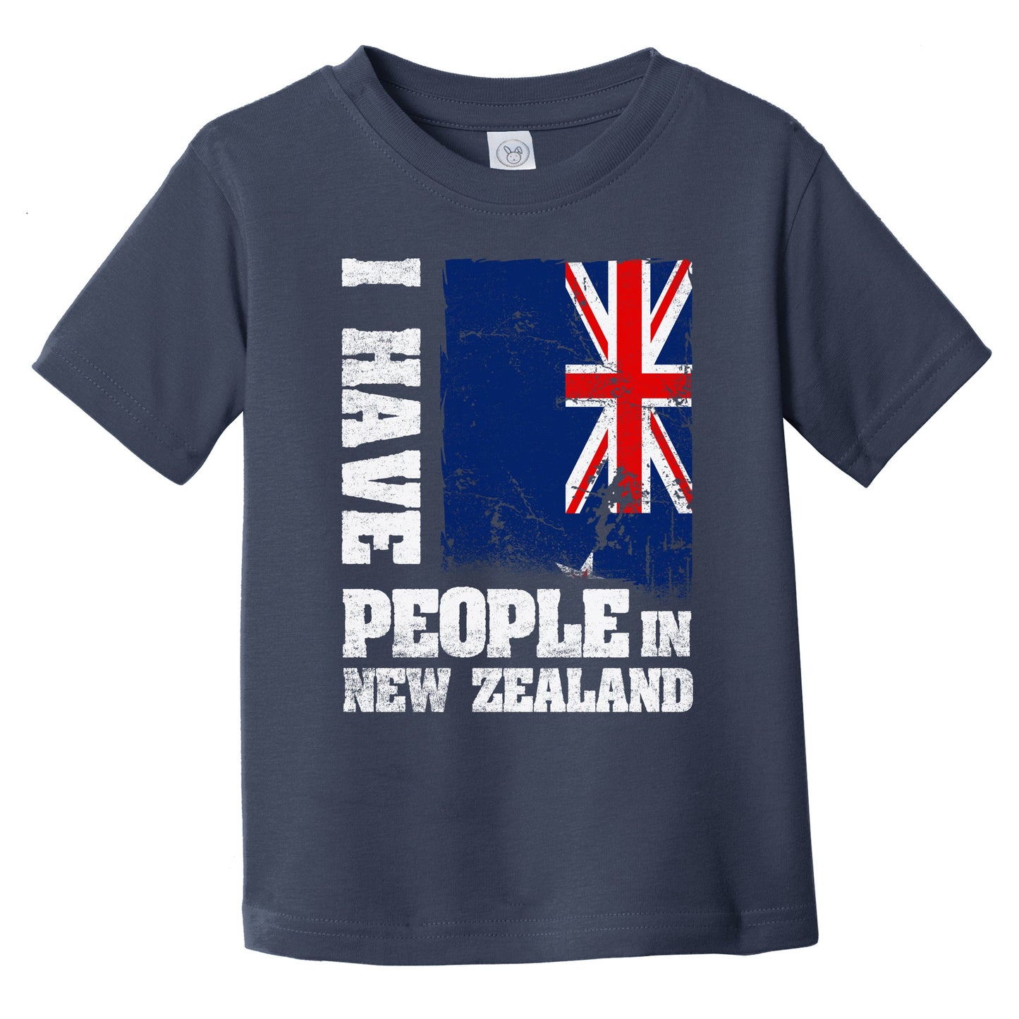 I Have People In New Zealand Kiwi Flag Infant Toddler T-Shirt