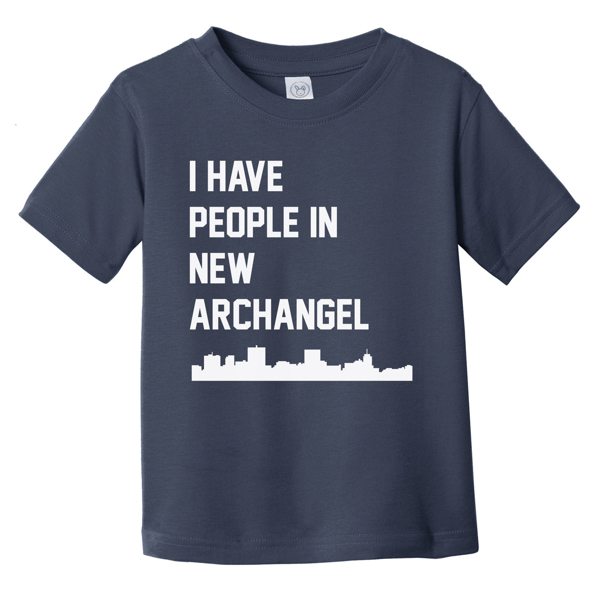 I Have People In New Archangel Alaska Skyline Infant Toddler T-Shirt