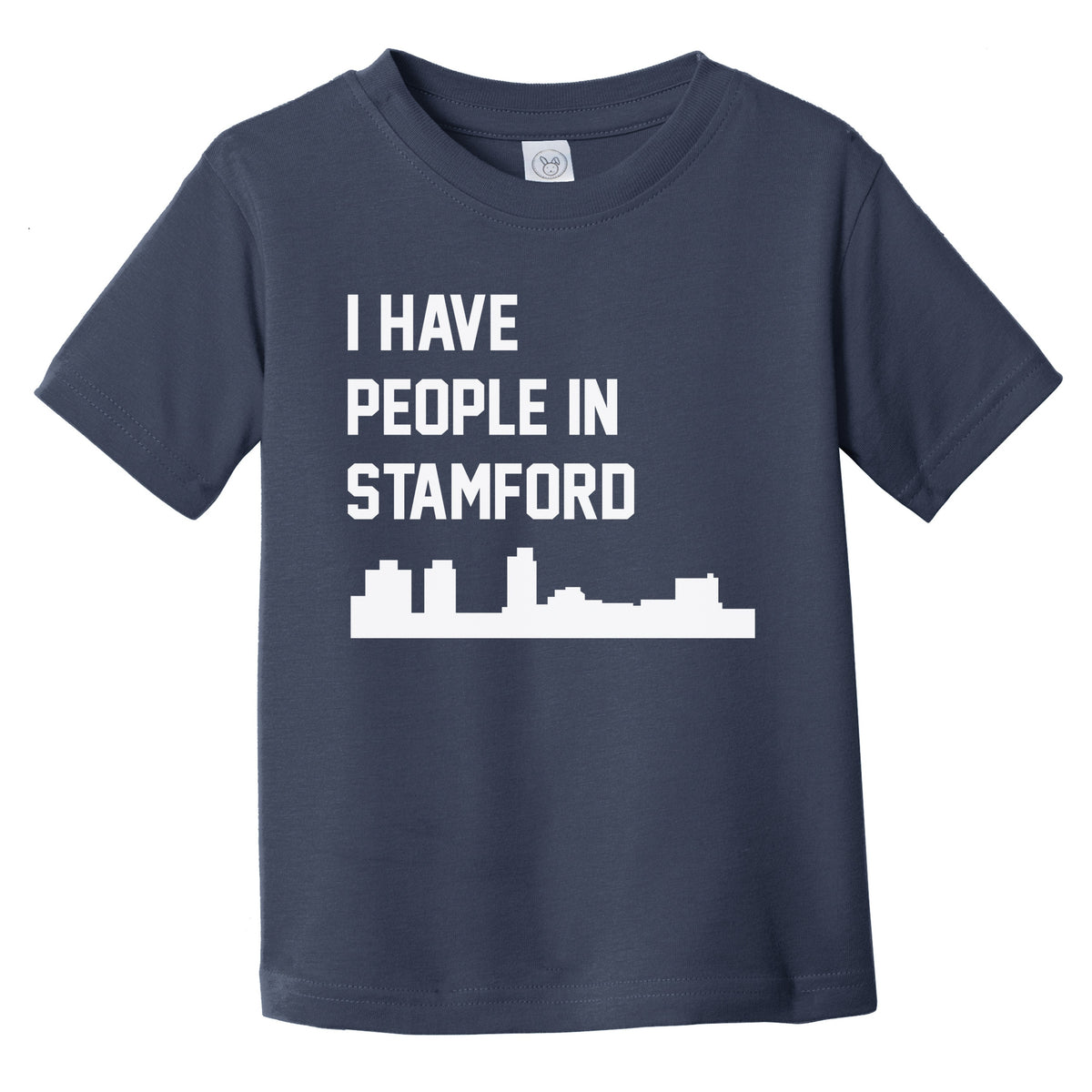 I Have People In Stamford Connecticut Skyline Infant Toddler T-Shirt