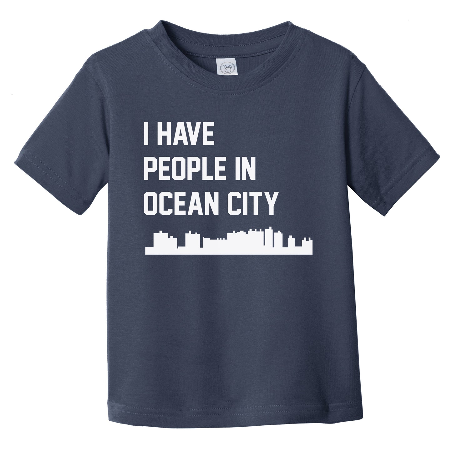 I Have People In Ocean City Maryland Skyline Infant Toddler T-Shirt