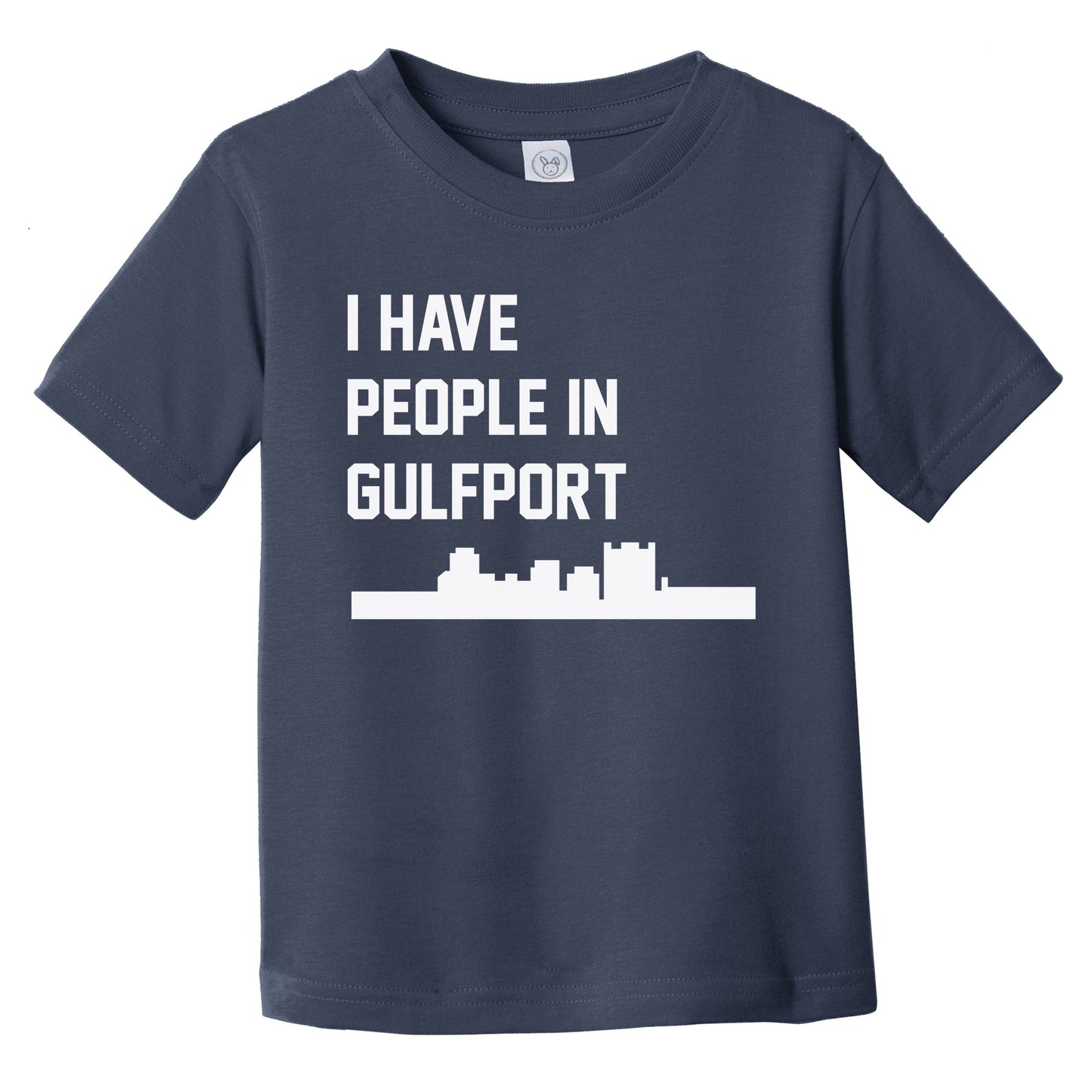 I Have People In Gulfport Mississippi Skyline Infant Toddler T-Shirt