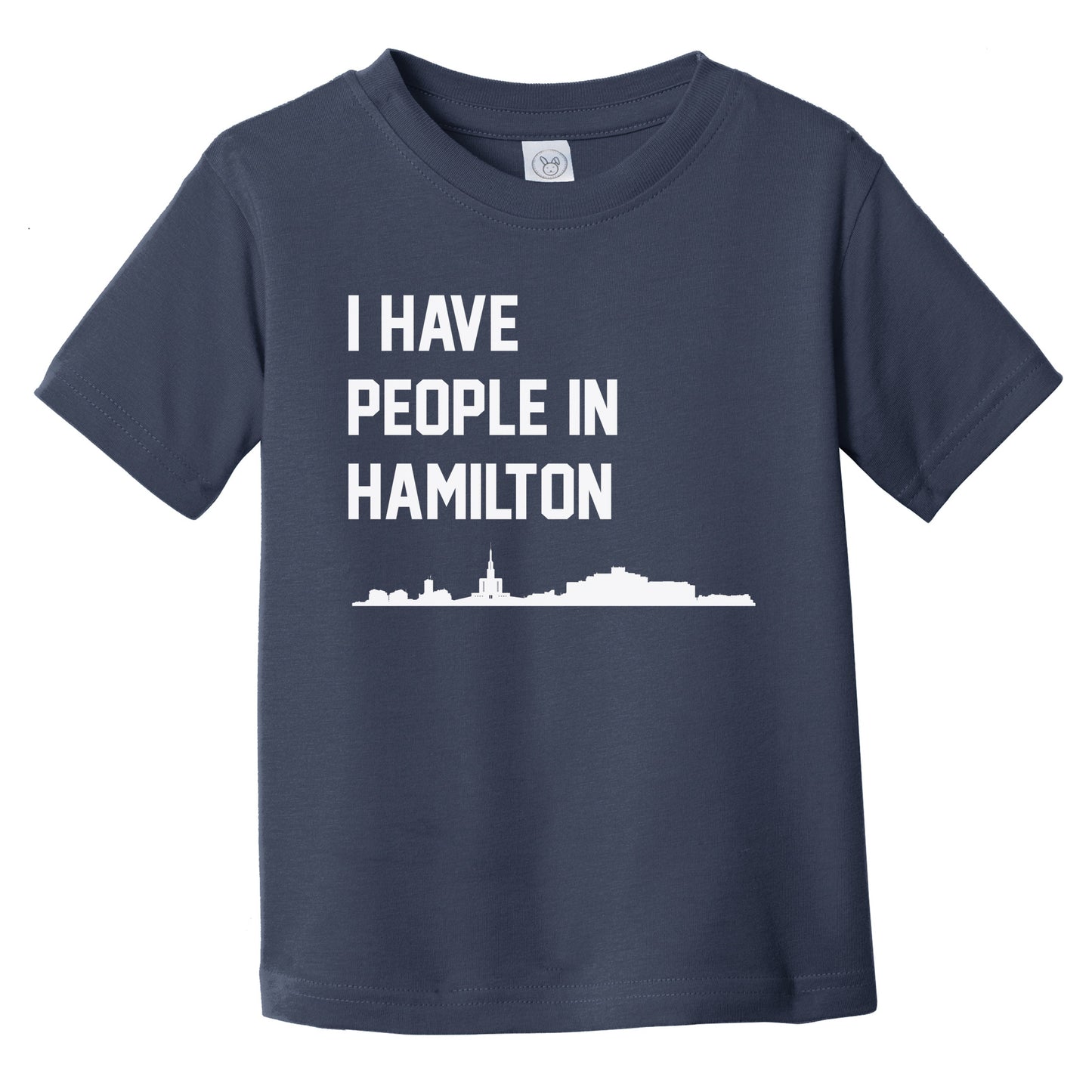 I Have People In Hamilton New Zealand Skyline Infant Toddler T-Shirt