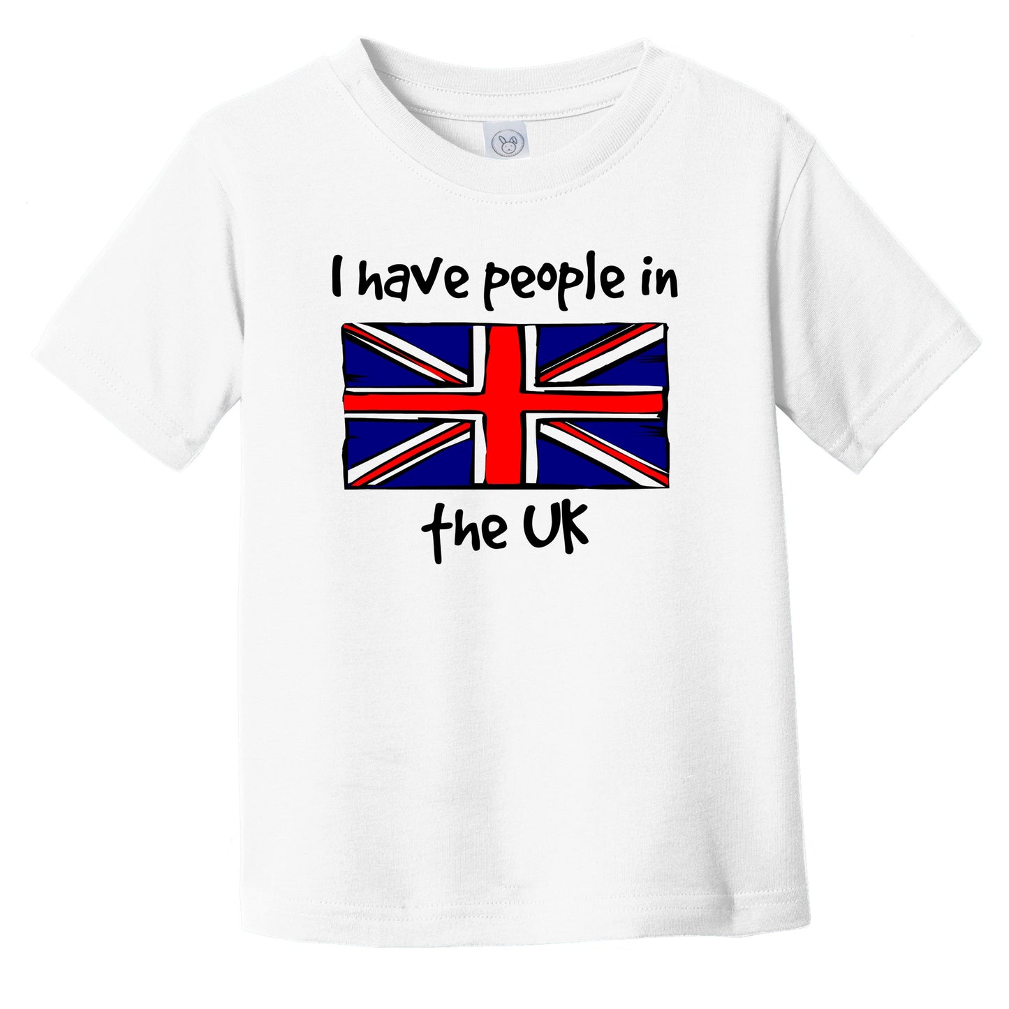 I Have People In the UK British Flag Infant Toddler T-Shirt