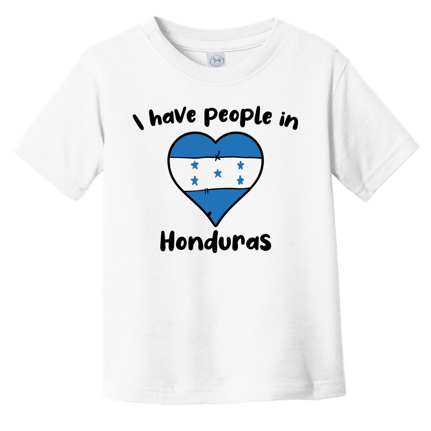 Honduran Flag Heart I Have People In Honduras Infant Toddler T-Shirt