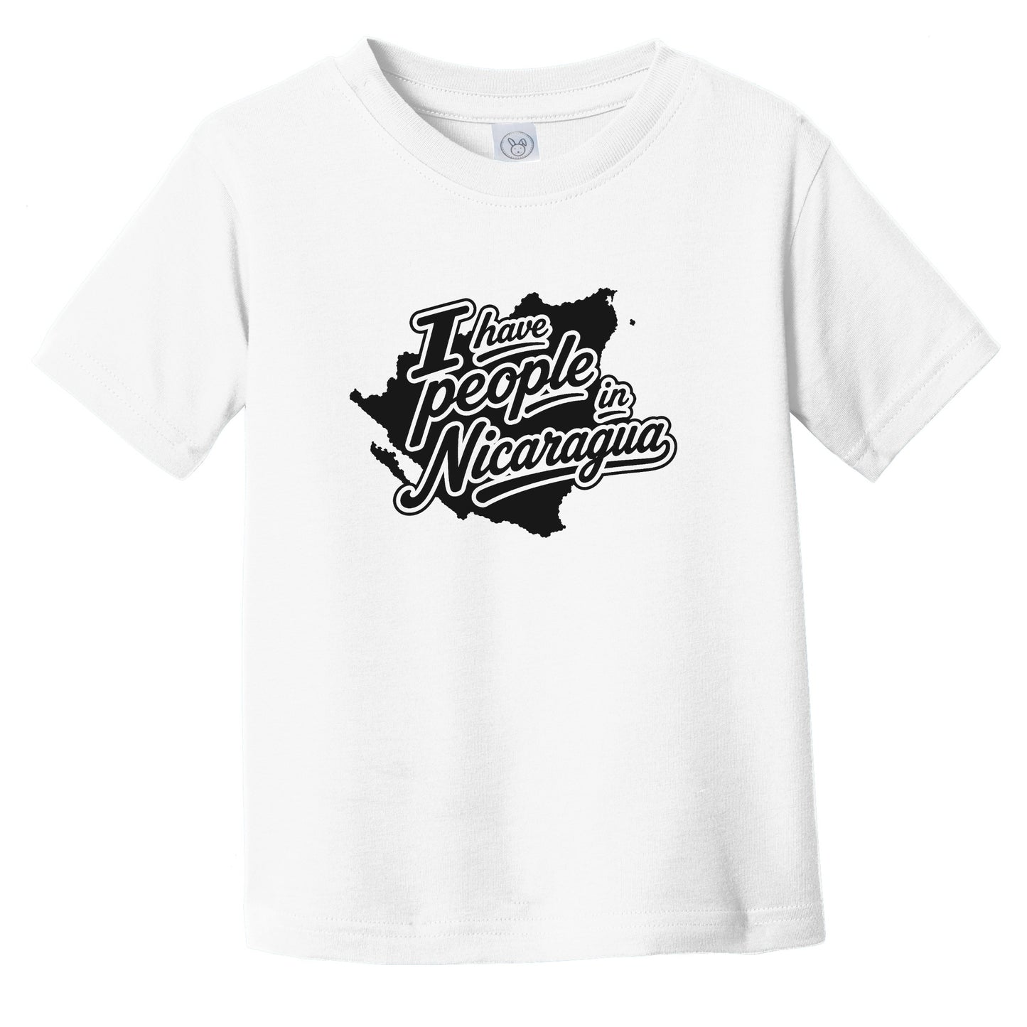 I Have People In Nicaragua Country Silhouette Infant Toddler T-Shirt