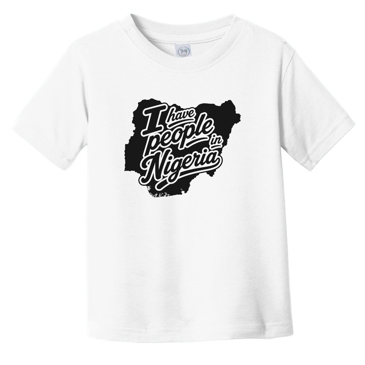 I Have People In Nigeria Country Silhouette Infant Toddler T-Shirt