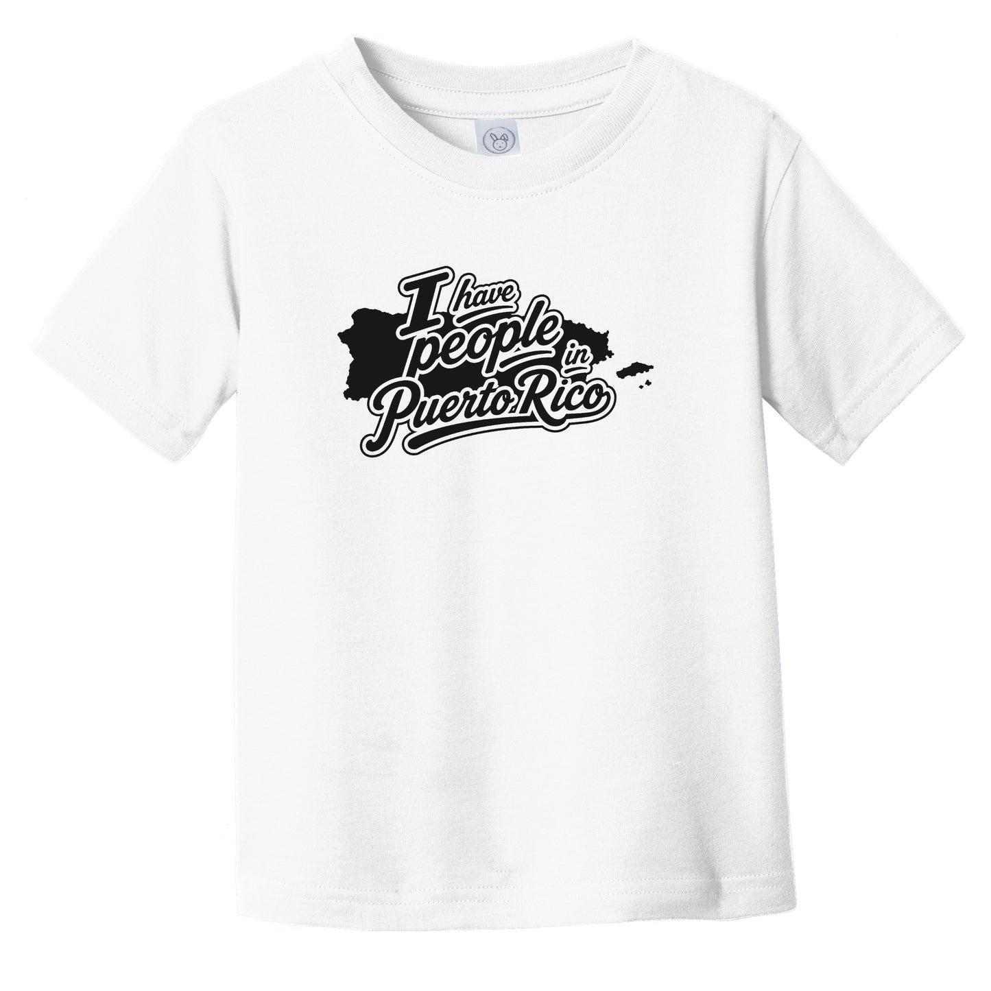 I Have People In Puerto Rico Silhouette Infant Toddler T-Shirt