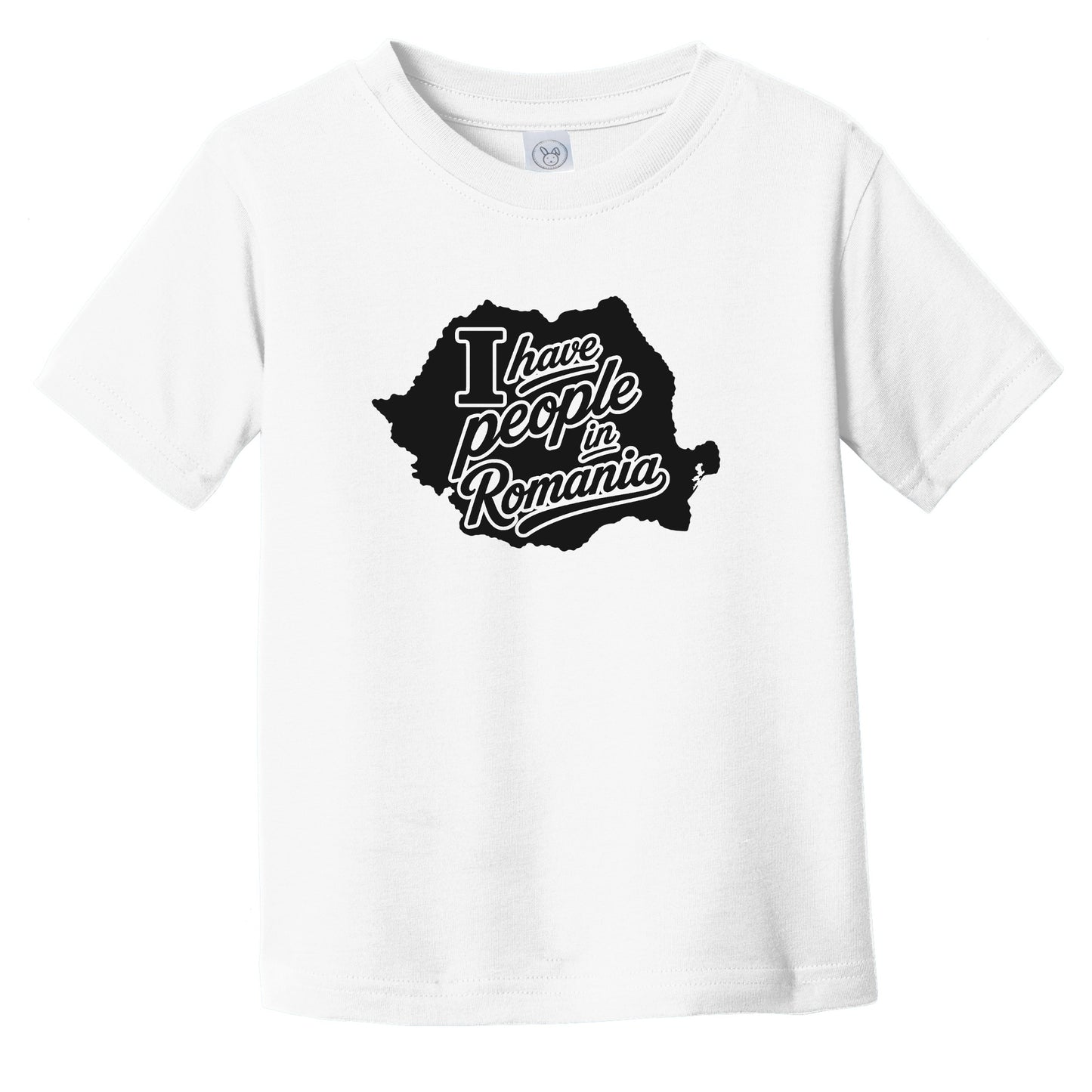 I Have People In Romania Country Silhouette Infant Toddler T-Shirt