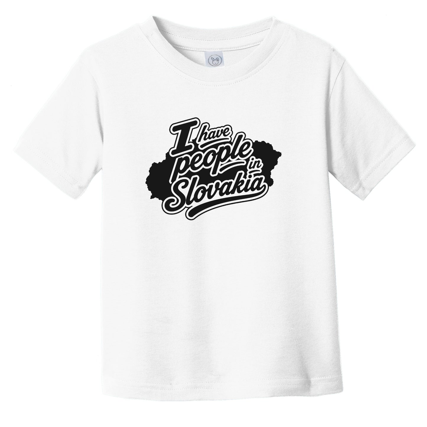 I Have People In Slovakia Country Silhouette Infant Toddler T-Shirt