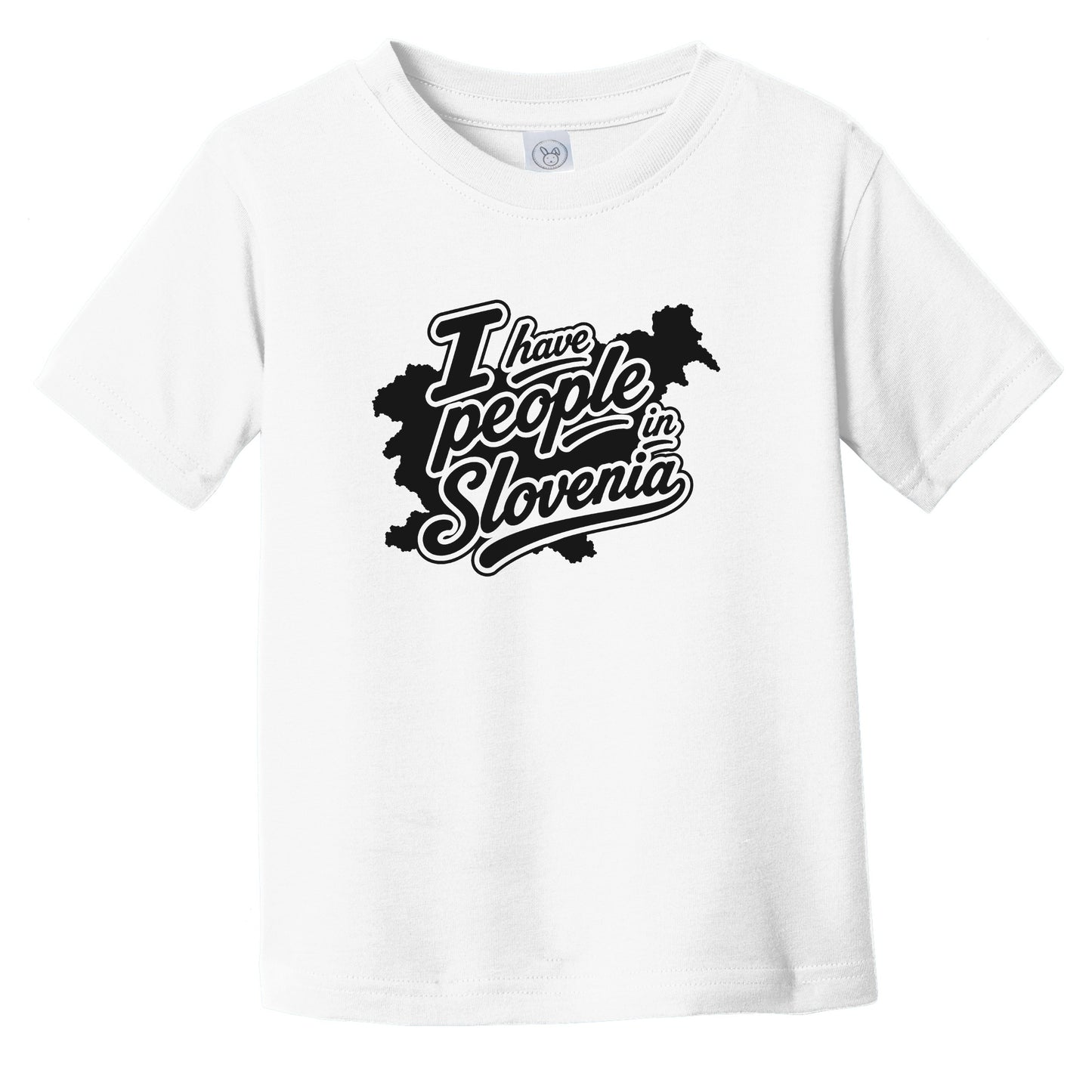 I Have People In Slovenia Country Silhouette Infant Toddler T-Shirt