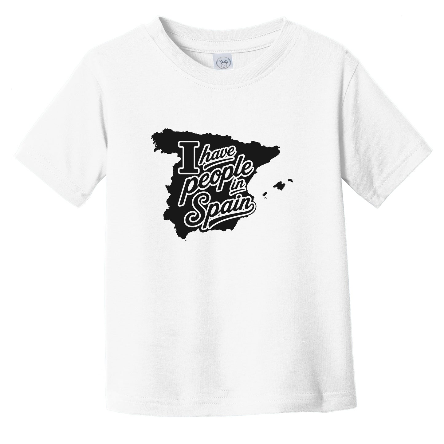 I Have People In Spain Country Silhouette Infant Toddler T-Shirt