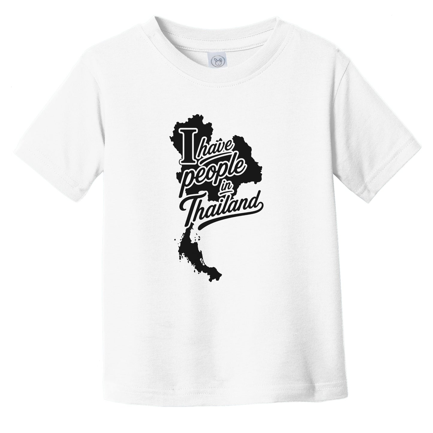 I Have People In Thailand Country Silhouette Infant Toddler T-Shirt
