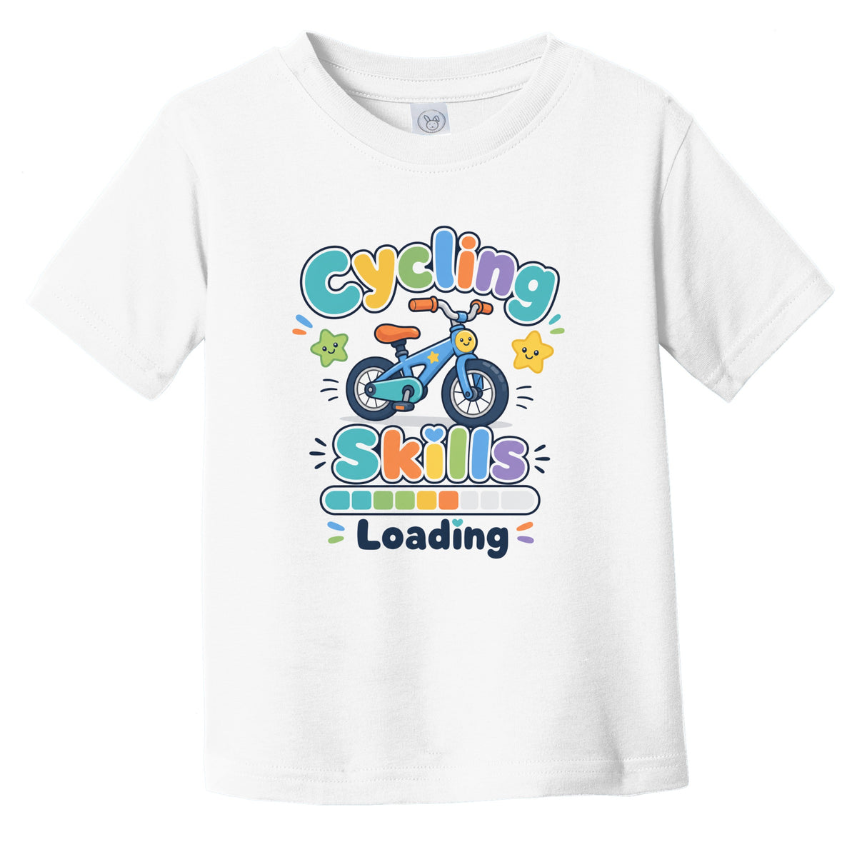 Cycling Skills Loading Funny Sports Humor Infant Toddler T-Shirt