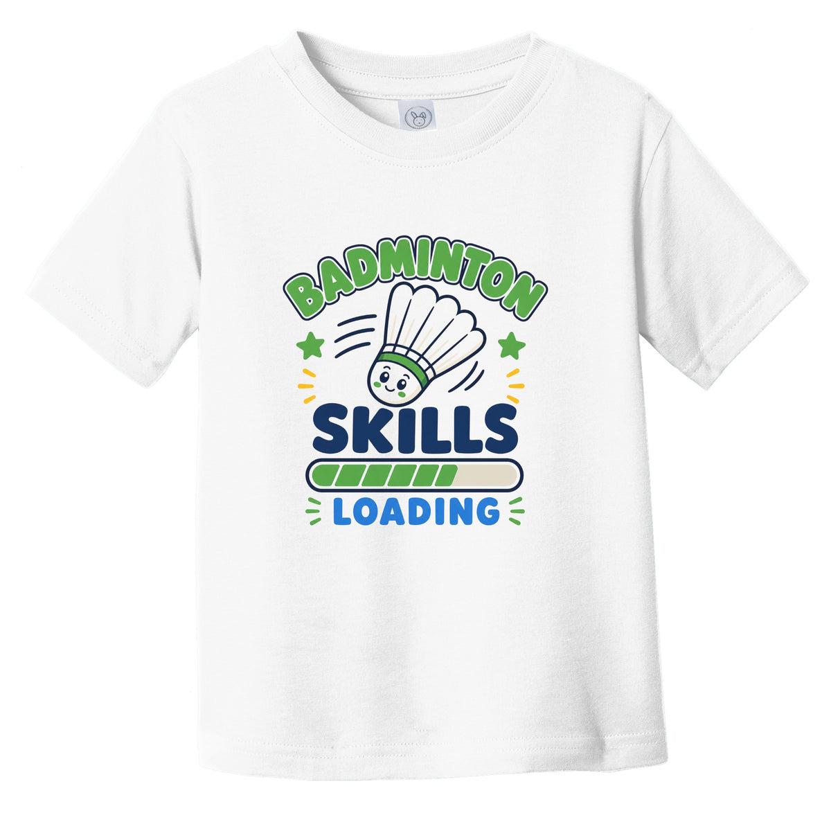 Badminton Skills Loading Funny Sports Humor Infant Toddler T-Shirt