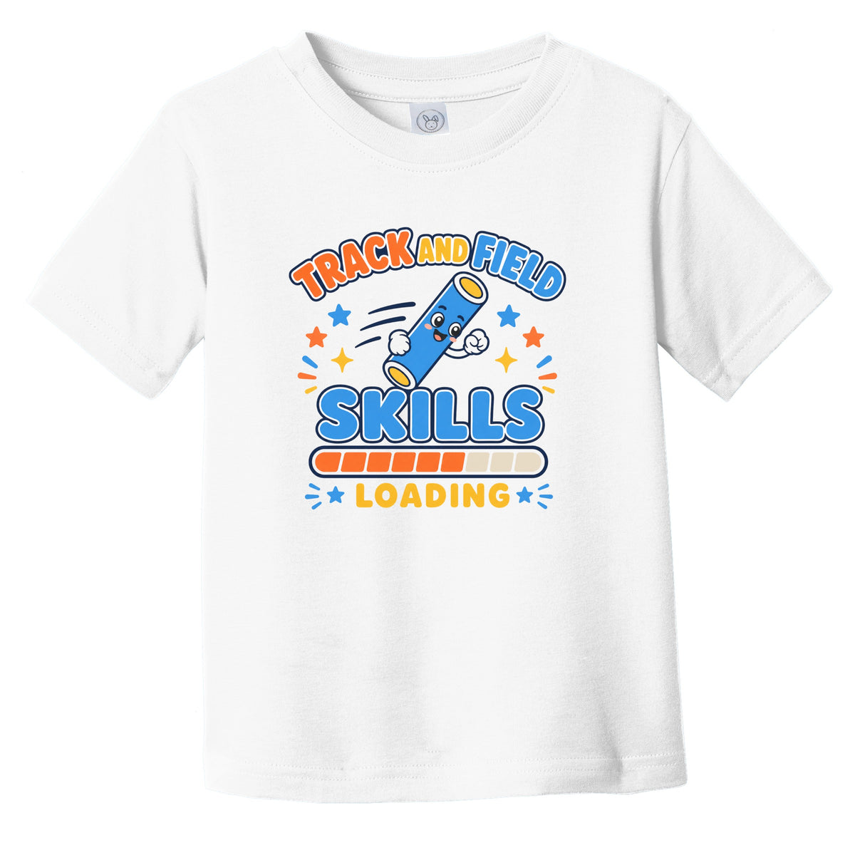 Track and Field Skills Loading Funny Sports Humor Infant Toddler T-Shirt