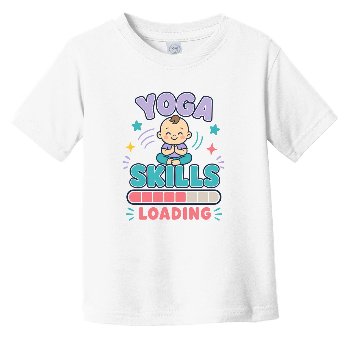 Yoga Skills Loading Funny Yoga Humor Infant Toddler T-Shirt