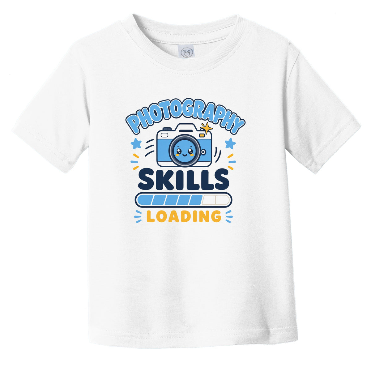 Photography Skills Loading Funny Photographer Humor Infant Toddler T-Shirt
