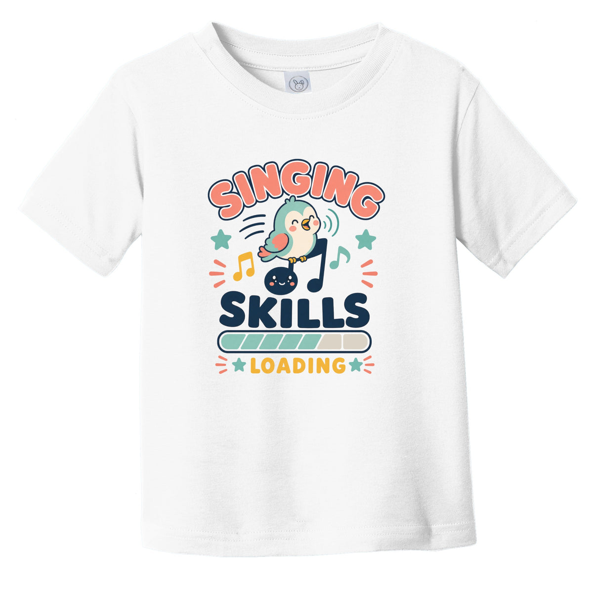 Singing Skills Loading Funny Singer Humor Infant Toddler T-Shirt