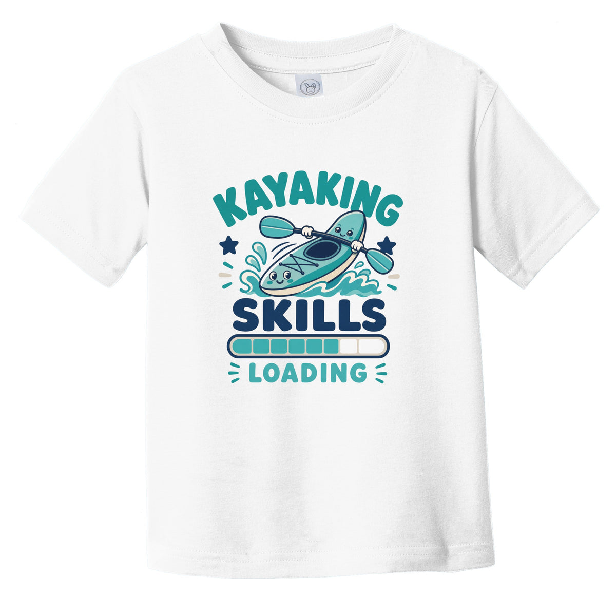 Kayaking Skills Loading Funny Kayak Infant Toddler T-Shirt