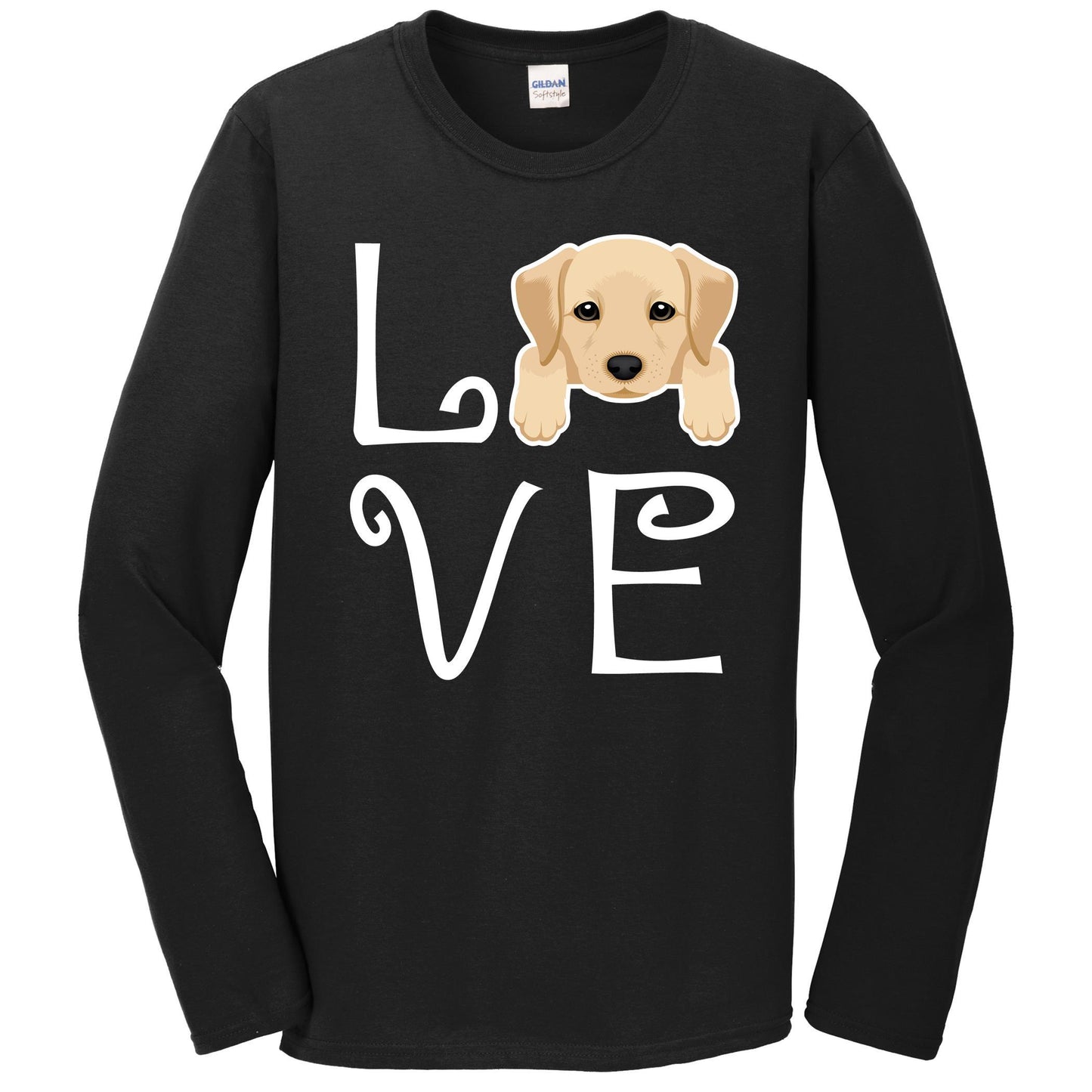 Yellow Lab Love Dog Owner Labrador Retriever Puppy Long Sleeve T-Shirt