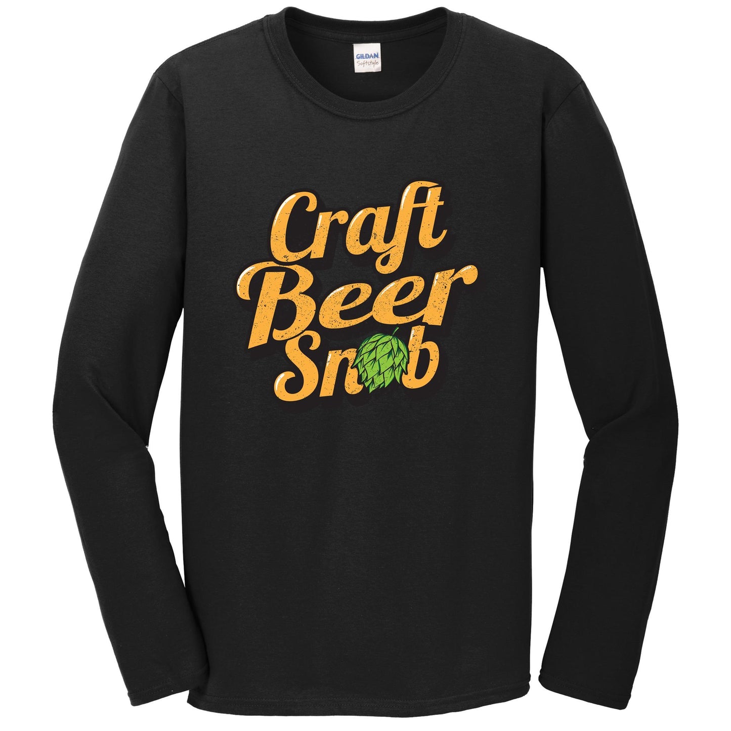 Craft Beer Snob Funny Craft Beer Long Sleeve Shirt Drinking Gift