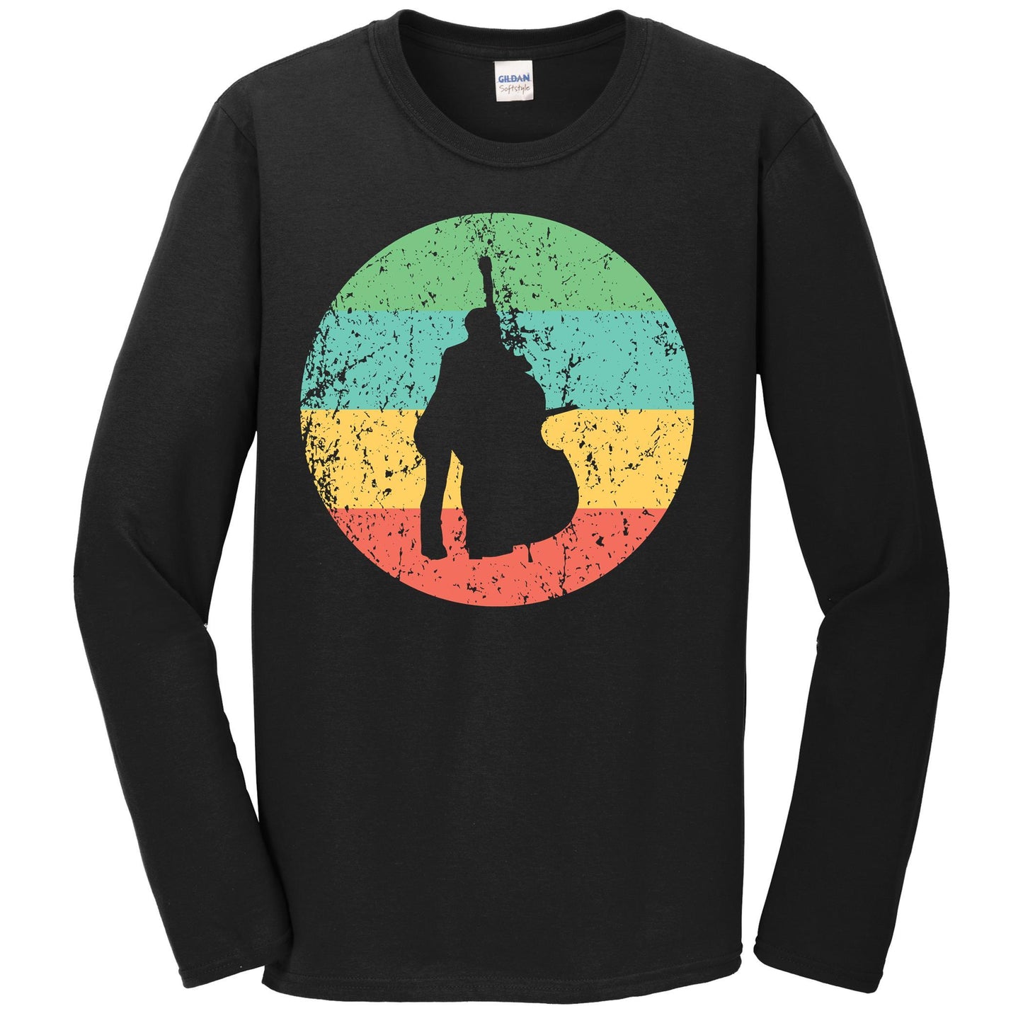 Bass Long Sleeve Shirt - Vintage Retro Music T-Shirt