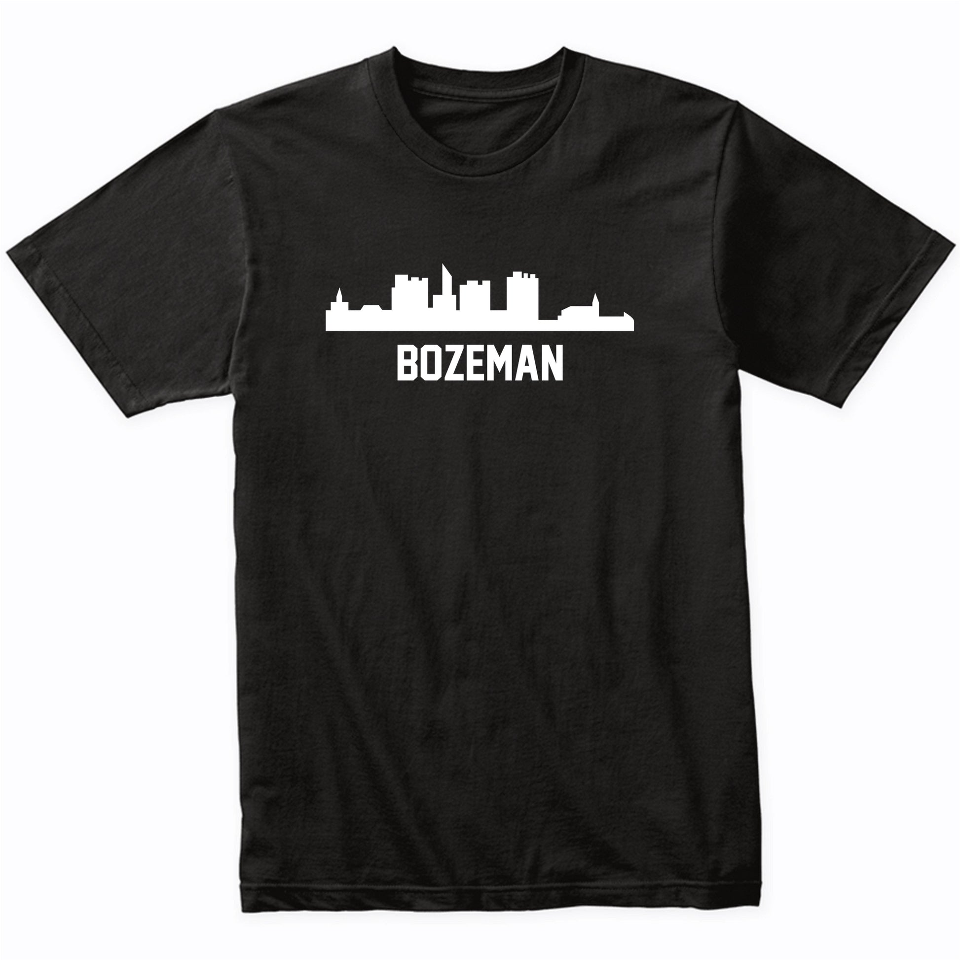 Bozeman Montana Skyline Cityscape T-Shirt