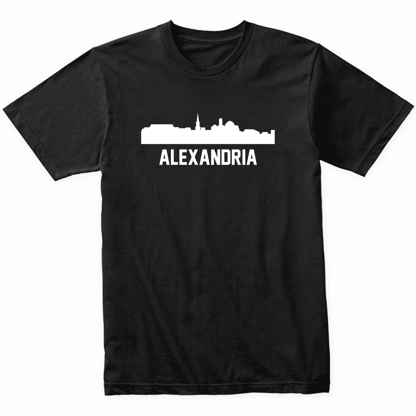 Alexandria Virginia Skyline Cityscape T-Shirt