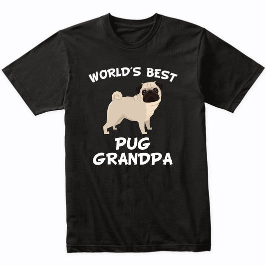 World's Best Pug Grandpa Shirt