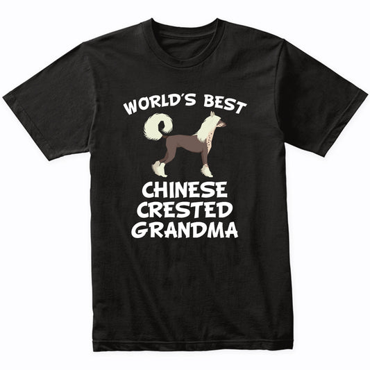 World's Best Chinese Crested Grandma Shirt