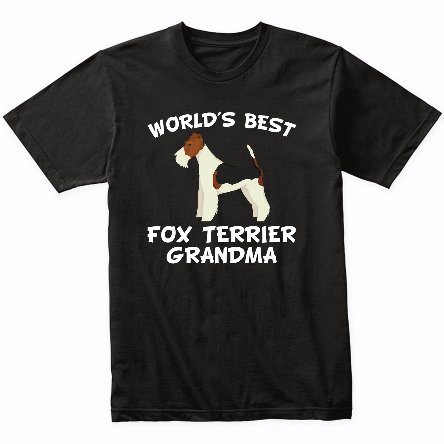 World's Best Fox Terrier Grandma Shirt