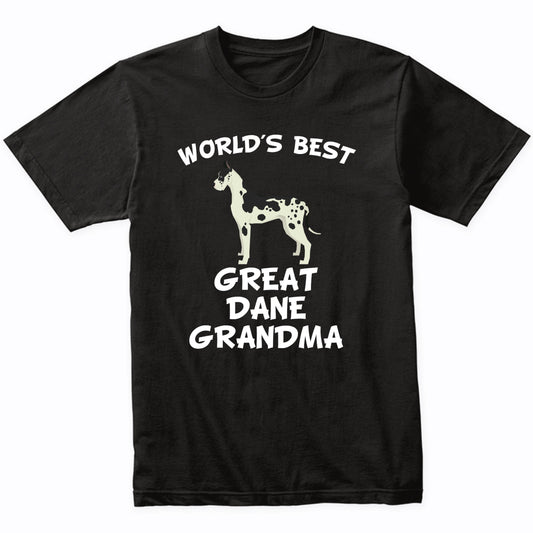 World's Best Great Dane Grandma Shirt