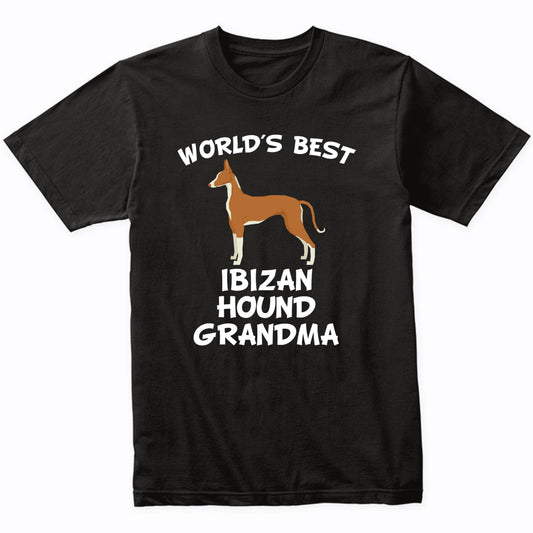 World's Best Ibizan Hound Grandma Shirt
