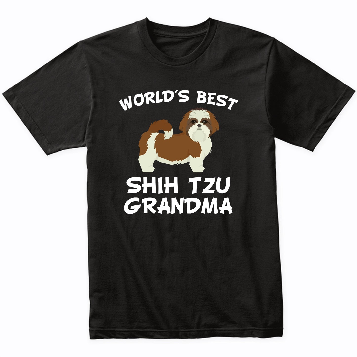 World's Best Shih Tzu Grandma Shirt