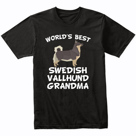 World's Best Swedish Vallhund Grandma Shirt