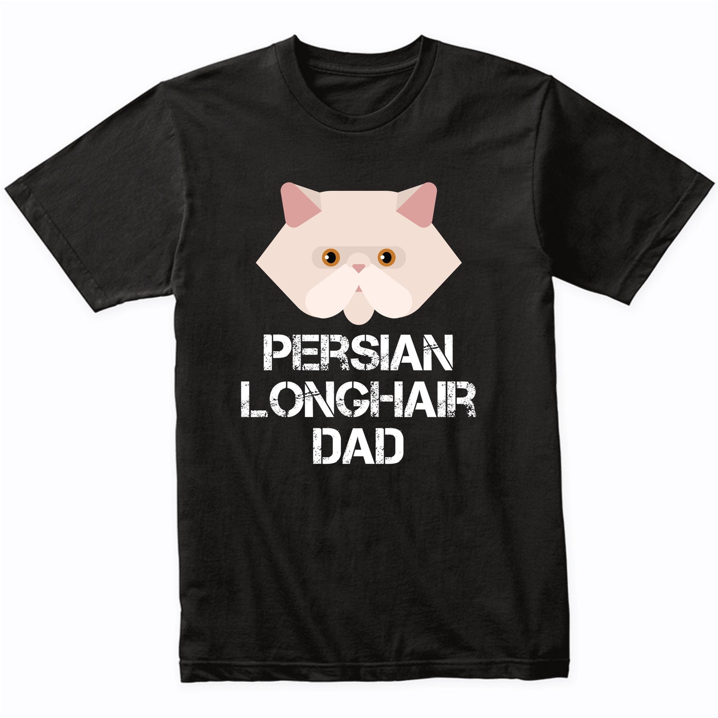 Persian Longhair Dad Cat Owner T-Shirt