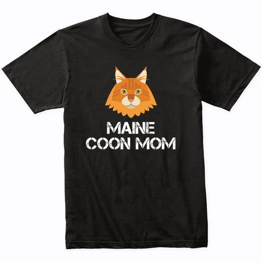 Maine Coon Mom Cat Owner T-Shirt