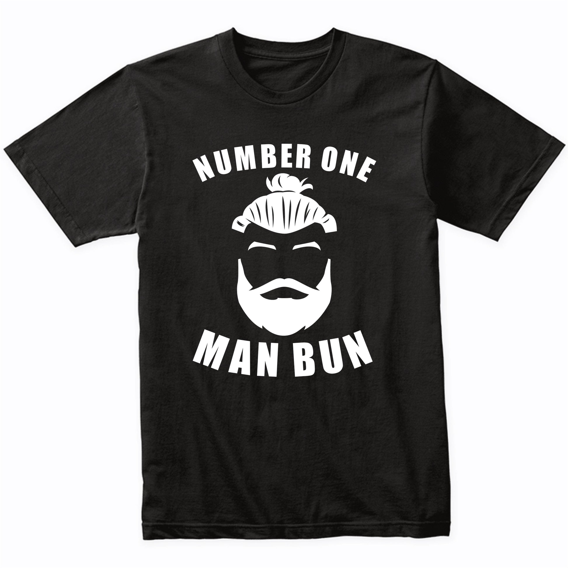 Number One Man Bun T-Shirt