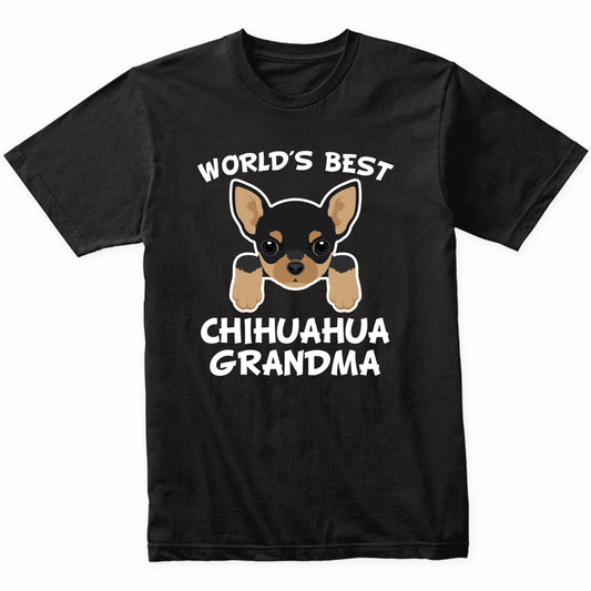 World's Best Chihuahua Grandma Dog Granddog T-Shirt