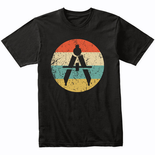 Architect Engineer Shirt - Vintage Retro Compass Shirt