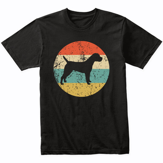 Border Terrier Shirt - Retro Border Terrier Dog T-Shirt