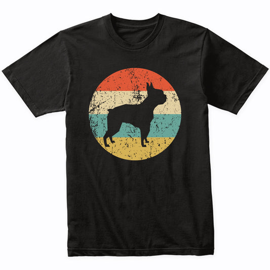 Boston Terrier Shirt - Retro Boston Terrier Dog T-Shirt