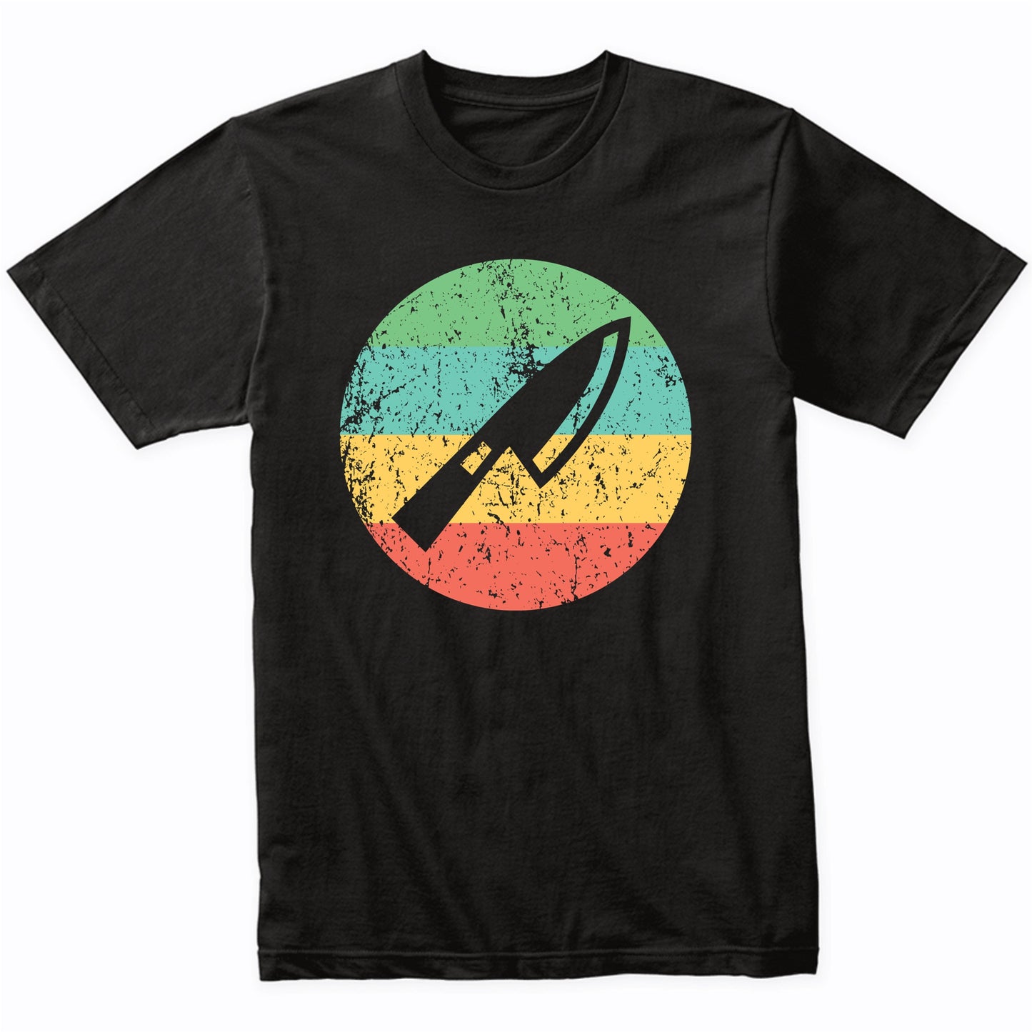 Chef Shirt - Vintage Retro Chef Knife T-Shirt