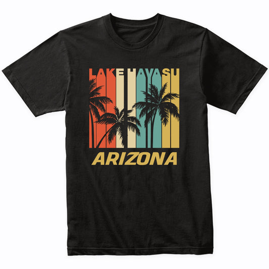 Retro Lake Havasu Arizona Palm Trees Vacation T-Shirt